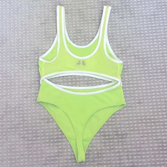 Urban Outfitters Out From Under Jax Neon cut out bodysuit size Medium - Picture 8 of 11